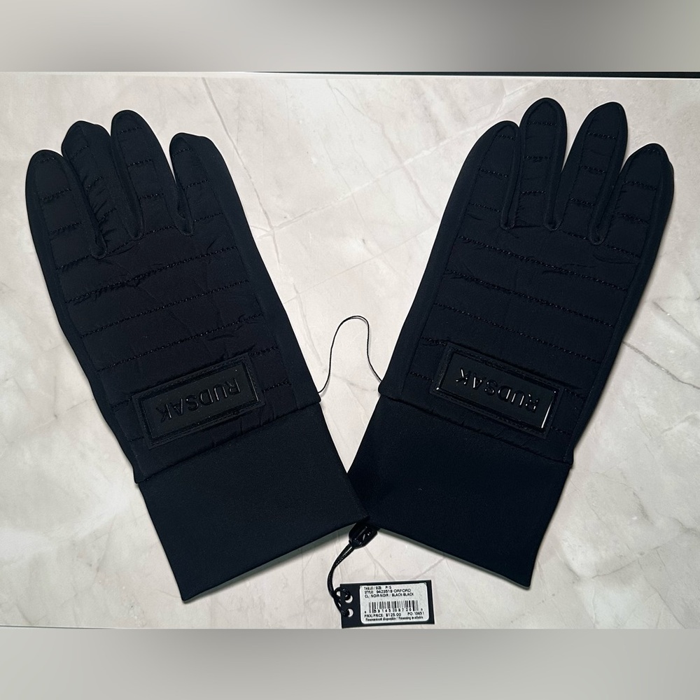 Rudsak Black Unisex Touchscreen Gloves